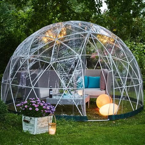 Buy Bubble Tent Outdoor Garden Dome Igloo 12 FT, Weather Proof Pod ...