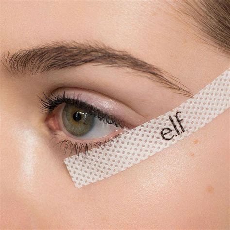 eye makeup using tape