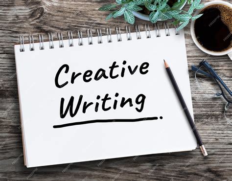 Premium Photo | Creative Writing text on notebook