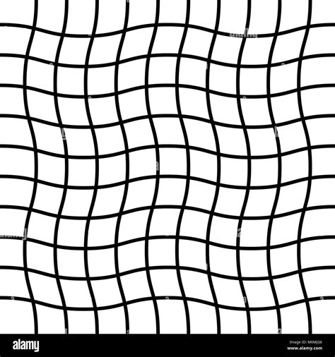 Wavy, zig zag, criss cross grid pattern Stock Vector Image & Art - Alamy