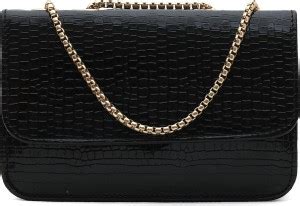 Upper Class Black Sling Bag Black_CHB_16237032 Black - Price in India ...