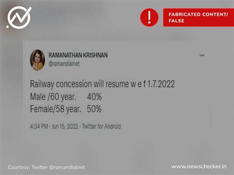 Railways To Restore Senior Citizen Concession From July 1? Viral ...