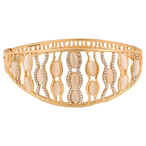 Buy Tia Jewels Fashion Bracelets For Women & Girls-Gold Color Online at ...