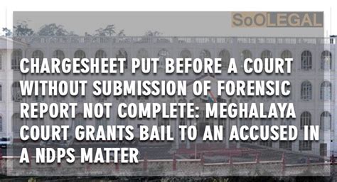 News: Chargesheet put before a court without submission of forensic ...