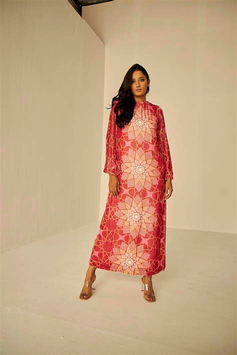 Rust- Bukhara Velvet Straight Long Dress – BETRUE.official