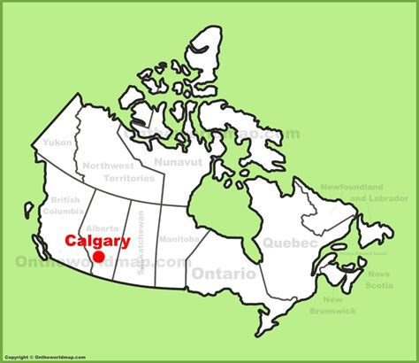 Image result for Calgary Canada Map