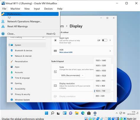 Image result for Oracle VirtualBox Display Resolution