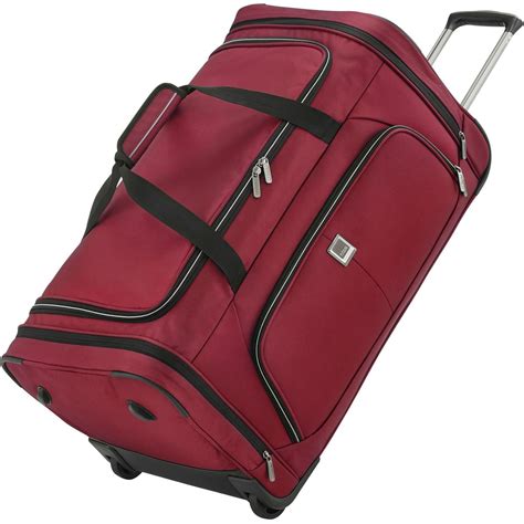 Titan Luggage Gear Nonstop 27'' Travel Duffel Bag with Wheels, Red, One ...