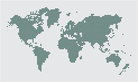 World Map Dots Vector 的图像结果