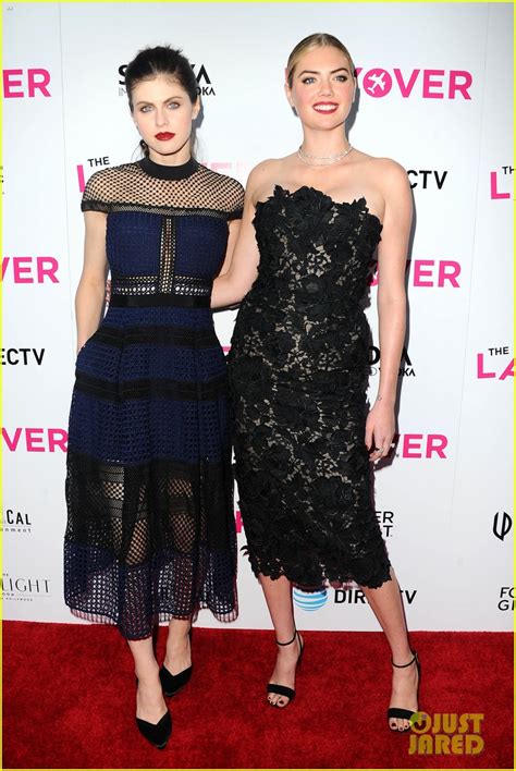 Photo: Alexandra Daddario and Kate Upton attend "The Layover" premiere ...