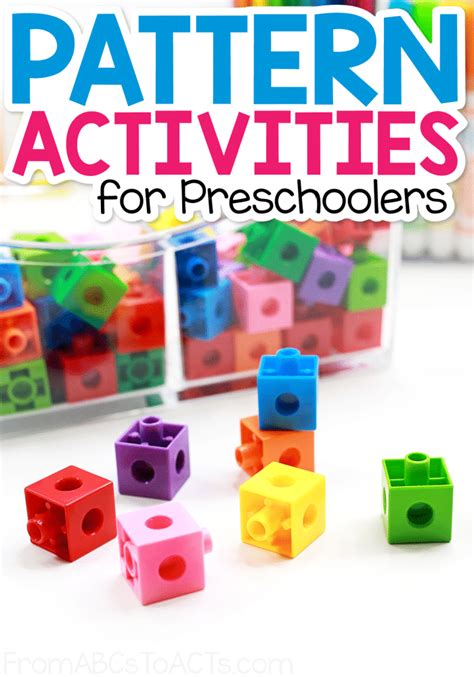 Image result for Pattern Activities for Kids