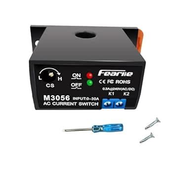 Miniature Current Switch,Current Sensing Switch,with Rails,Normally ...