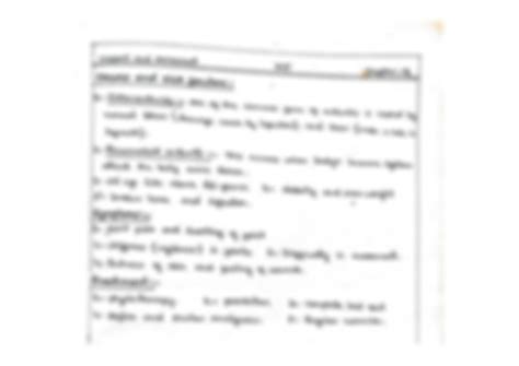 SOLUTION: Topic#|Disorders of human Skeleton|complete Notes| for class grade FSC (11, 12) BSC ...
