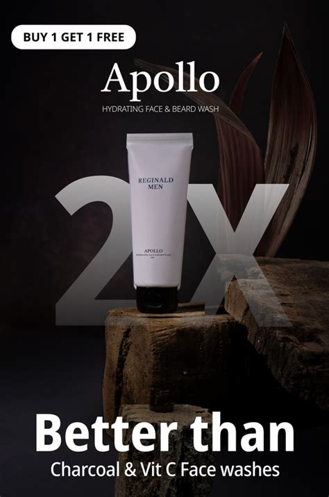 Apollo - Best Face Wash for Men Oily Skin | Reginald Men Skincare