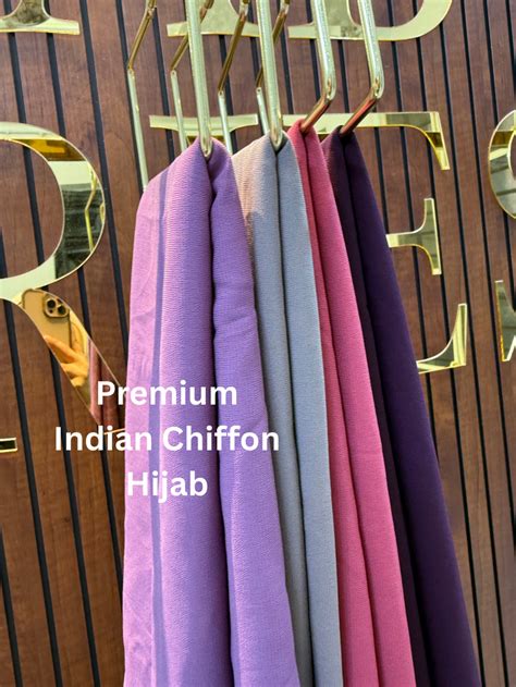 Premium Indian Chiffon Hijabs Monsoon Edition ‘25 – Hijab Stories
