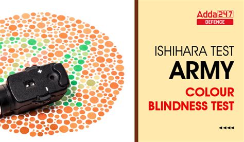 Ishihara Test Army Colour Blindness Test