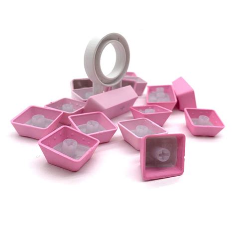 PBT Doubleshot OEM Profile Keycaps, 17 Keys Numpad Keycaps, Compatible ...