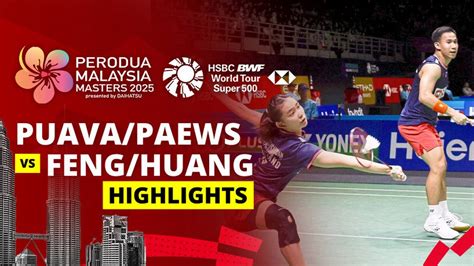 Dechapol Puavaranukroh/Supissara Paewsampran (THA) vs Feng Yan Zhe ...