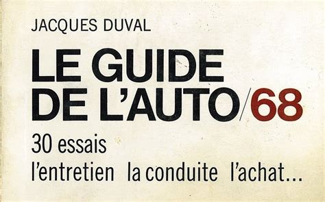 La couverture 1968: Cherchez la voiture - Guide Auto