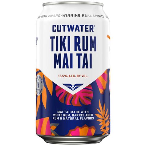 Cutwater Tropical Tiki Rum Mai Tai (12 fl oz) Delivery or Pickup Near ...
