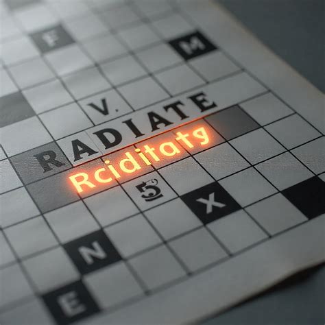 “Radiate as Energy NYT 🌞 Crossword Clue Explained”