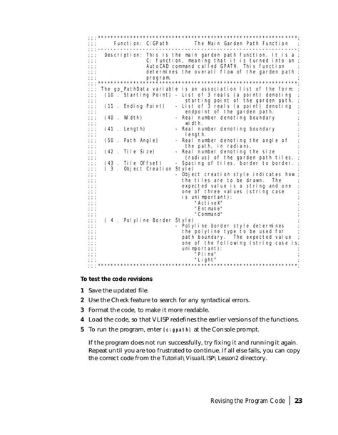 Image result for AutoCAD Lisp Programming Tutorial PDF