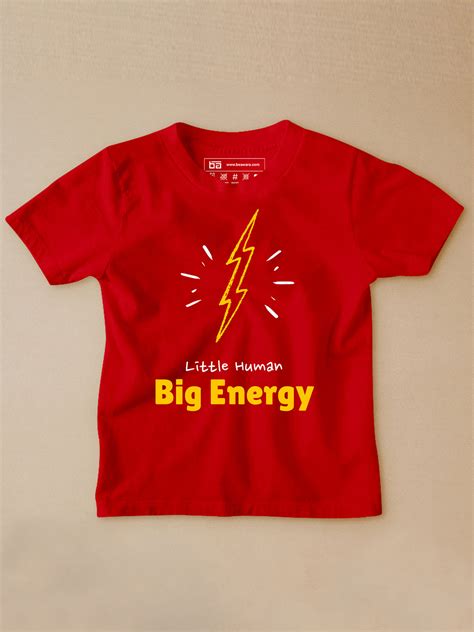 Big Energy Kids T-Shirt - Boys & Girls T-Shirts Online in India– Be Awara