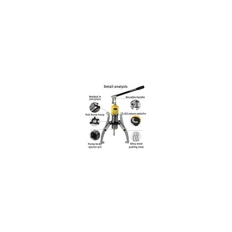 Buy Dawot 15 Ton Hydraulic Gear Puller Kit, 2 or 3 Jaws Bearing Hub ...