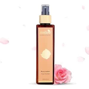 Mellow Herbal Rose Water Spray | 100% Pure Steam-Distilled Gulab Jal ...