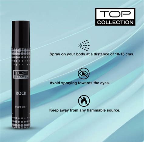 Buy Top Collection Body Mist - Rock, 75ml Online in India at Gardenia ...