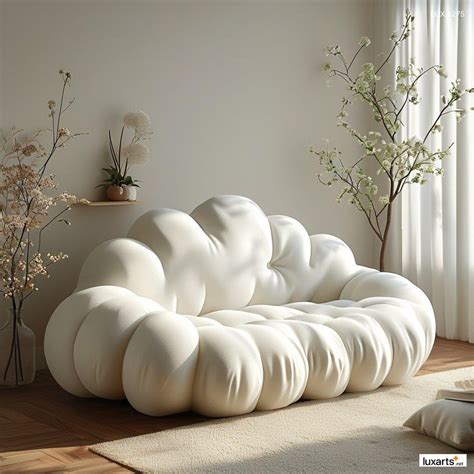 LUX.2275 Cloud-Shaped Couch: Cozy Up on a Cloud-Shaped Sofa - LuxArts