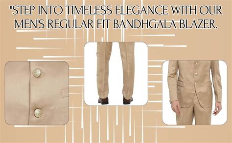 Royal Kurta Men's Regular Fit Bandhgala Blazer (aosddddd_Beige_38 ...