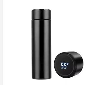 HARAWEE Led Thermal Cup Water Bottles with Digital Temperature Display ...
