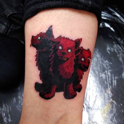 Hades With Cerberus Tattoo