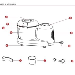 Buy Clearline Appliances 3.5 L Dough Kneader with Heating Function for ...