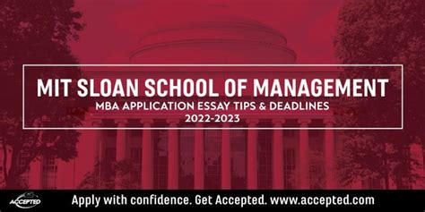 Image result for MIT MBA Video Statement