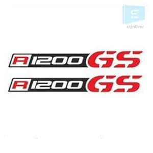SIGN EVER Motorrad R1200GS Sticker for GS Adventure 1Pair Styling Decal ...