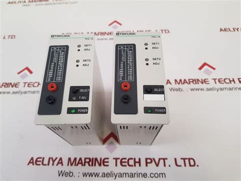 Shibaura tokuda tpg-1rc pirani gauge used – Aeliya Marine Tech