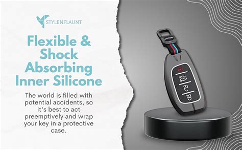 STYLENFLAUNT® Waterproof Soft Silicon Car Case Holder Keychain & Full ...