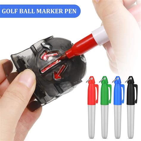 Review Skylety 5 Pieces Golf Ball Line Marker Golf Ball Line Liner and ...