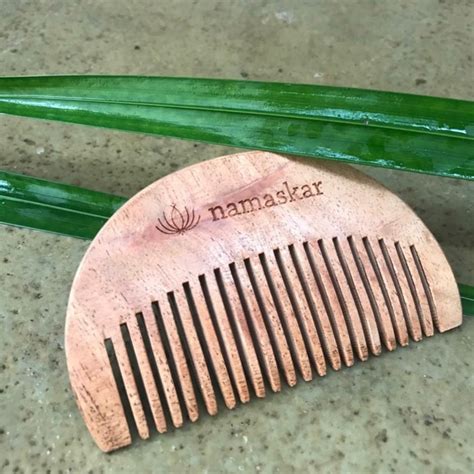 Neem Wood Beard Comb | Growth & Styling – Namaskar Lifestyle