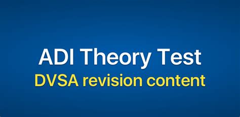 ADI/PDI Theory Test 2025 Kit - App on Amazon Appstore