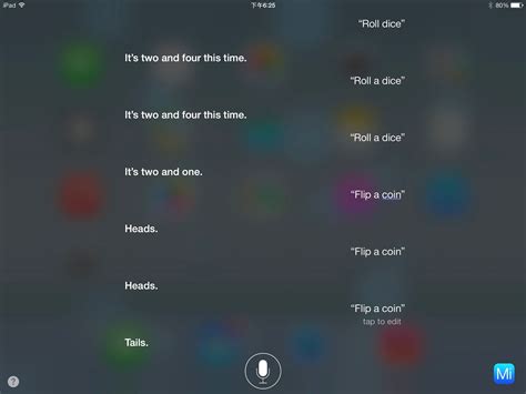 Macing: 正要擲骰子或拋硬幣時才身邊沒有骰子或硬幣？Siri 幫到你（影片）