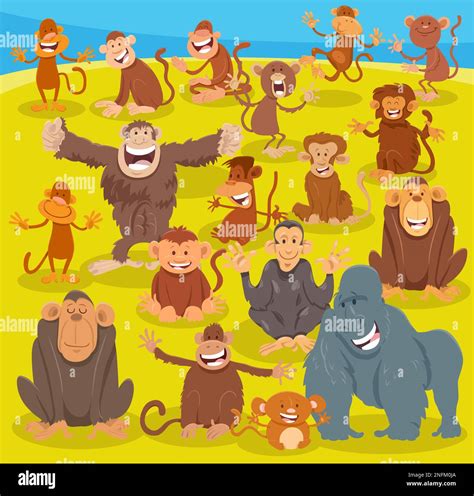 Animated Monkey Characters