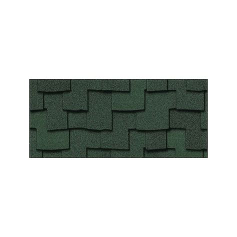 CertainTeed Laminate Augusta Green Fiberglass Hip and Ridge Asphalt ...