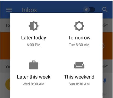Inbox by Gmail: Google adds more 'snooze' options in its email ...