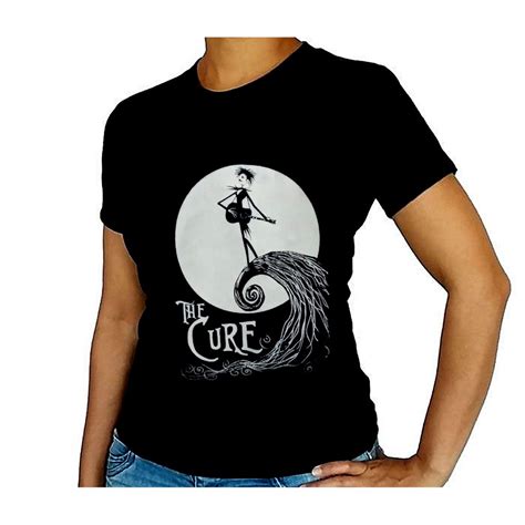 Camiseta Baby Look Banda The Cure Jack - Escorrega o Preço