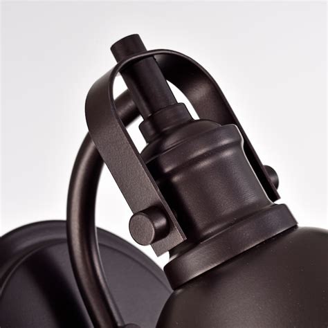 Flynama wall light 6-in W 1-Light Brushed Bronze Modern/Contemporary ...