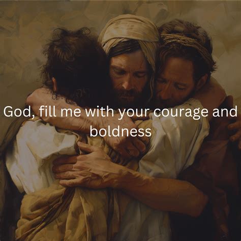 God, fill me with your courage and boldness. in 2025 | Courage, Trust ...