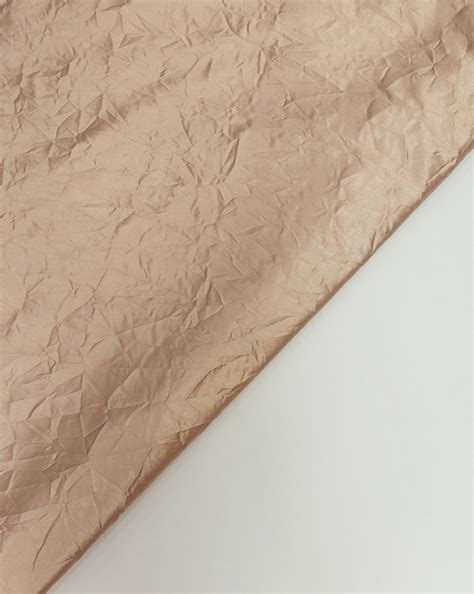 RODEO DUST CRUSHED POLYESTER SATIN FABRIC – Sahni Fabs